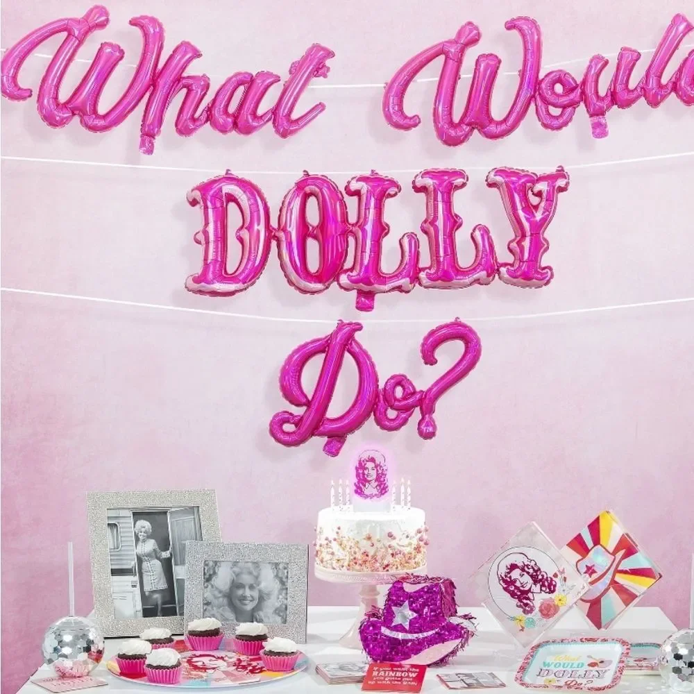 Dolly Parton 'What Would Dolly Do?'‎ Air Filled Balloon Banner